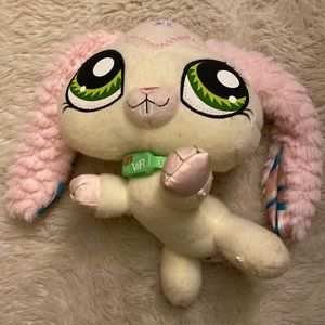 Hasbro Littlest Pet Shop Plush Bunny 9 Inch Stuffed Animal Toy 83091 CODE